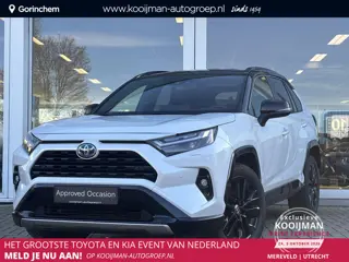 Toyota RAV4 2.5 Hybrid AWD Style Parkeersensoren, stoelverwarming, elektr. achterklep, draadloze tel