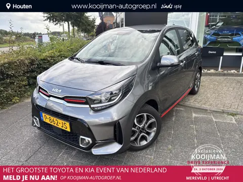 Kia Picanto 1.0 DPi GT-Line Automaat, eerste eigenaar, dealer onderhouden, All season banden, NL aut