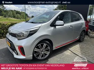 Kia Picanto 1.0 T-GDI GT-Line 100PK, Stoel/Stuurverwarming, Dealeronderhouden, Navigatie, Apple Carp