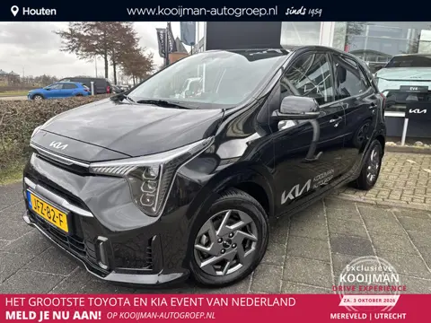 Kia Picanto 1.0 DPI DynamicPlusLine Automaat!, Luxe Velgen, Parkeersensoren, Achteruitrijcamera, App