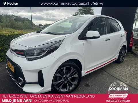 Kia Picanto 1.0 T-GDi GT-Line 5p Eerste Eigenaar, Dealeronderhouden, 100PK, Schuif/Kanteldak, Stoel/