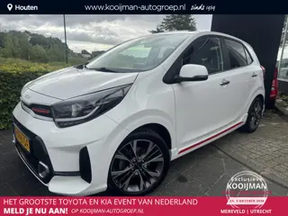 Kia Picanto 1.0 T-GDi GT-Line 5p Eerste Eigenaar, Dealeronderhouden, 100PK, Schuif/Kanteldak, Stoel/