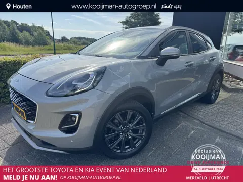 Ford Puma 1.0 EcoBoost Hybrid Titanium X Eerste Eigenaar, Trekhaak, B&O, Dodehoekdetectie, Stoelverw
