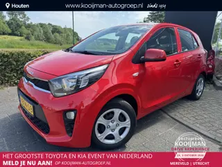 Kia Picanto 1.0 DPi ComfortLine Eerste Eigenaar, Dealeronderhouden, Bluetooth, Cruise Control, Airco