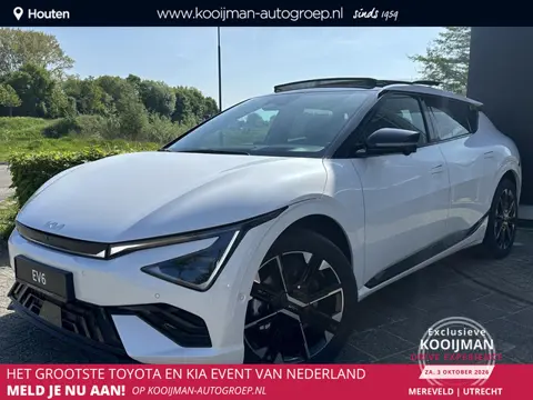 Kia EV6 GT-Line Zeer complete Auto, Demo Korting!, Eerste Eigenaar, Schuif/Kanteldak , Lederen bekle
