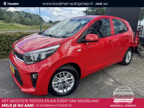 Kia Picanto 1.0 DPi DynamicLine Achteruitrijcamera, Lichtmetalen Velgen, Cruise Control, Apple Carpl