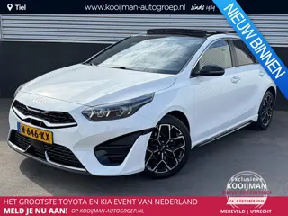 Kia Ceed 1.0 T-GDi GT-Line Schuif/kanteldak, Nieuw logo! Stoelverwarming- & Stuurwiel verwarmd, Dode