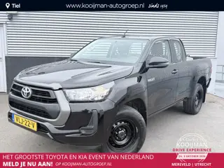 Toyota HiLux 2.4 D-4D Xtra Cab Cool Comfort 4WD Trekgewicht 3500kg incl Airco, Inschakelbare vierwie