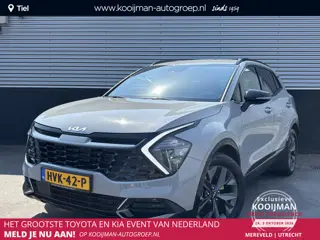 Kia Sportage 1.6 T-GDi Hybrid Dark Edition NL-auto, Nieuw geleverd, BTW-auto, Stoel- & Stuurwiel ver