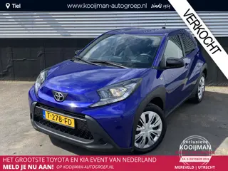 Toyota Aygo X 1.0 VVT-i S-CVT Play Lage KM stand, achteruitrij camera, parkeersensoren, navigatie Ap