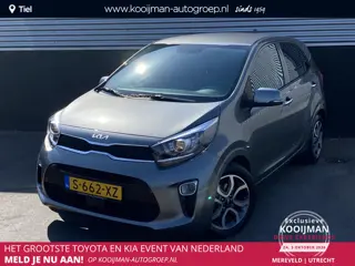 Kia Picanto 1.0 DPi DynamicPlusLine 1e eign. Nieuw geleverd en dealeronderhouden, Lichtmetalen velge