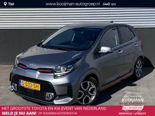 Kia Picanto 1.0 DPi GT-Line Trekhaak/fietsendragerbeugel, parkeersensoren, navigatie, Apple CarPlay/