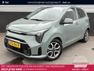 Kia Picanto 1.0 DPI ExecutiveLine NL-auto, Stoel- & Stuurwiel verwarmd, Keyless entry, Climate contr