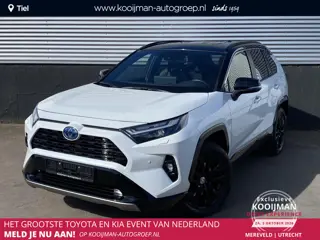 Toyota RAV4 2.5 Hybrid AWD Bi-tone edition Parelmoer, navigatie Apple CarPlay/Android Auto, stoelver