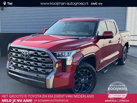 Toyota Tundra 3.5L Hybrid Platinum Crew Max Full-option! 5-Zits, Schuif/kanteldak, 360° CAMERA, Dode