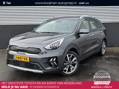 Kia Niro 1.6 GDi Hybrid DynamicLine Navigatie, 1e eign. NL-auto, Dealeronderhouden, 18" LMV, Achteru