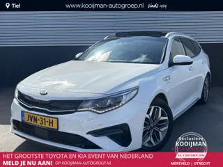 Kia Optima Sportswagon 2.0 GDI PHEV ExecutiveLine Schuif/kanteldak, Trekhaak, Stoelventilatie + Stoe