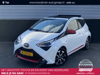Toyota Aygo 1.0 VVT-i x-joy cabrio Sportieve auto met rode accenten en een Cabriodak! Airconditionin