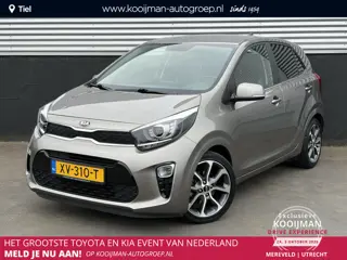 Kia Picanto 1.0 CVVT Design Edition Nieuw geleverd & dealeronderhouden, Lederen bekleding, Climate c