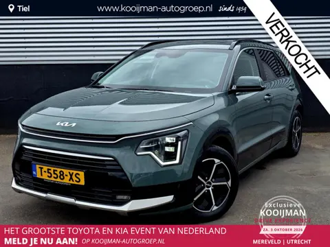 Kia Niro 1.6 GDi Hybrid DynamicPlusLine Schuif/kanteldak, Trekhaak, Nieuw geleverd en dealeronderhou