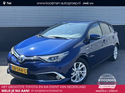 Toyota Auris 1.8 Hybrid Executive Meeste luxe uitvoering / nieuwstaat / 1e eigenaar / dealer onderho