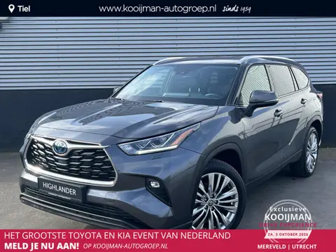 Toyota Highlander AWD 2.5 Hybrid Executive 7 persoons Trekhaak - trekgewicht 2.000kg geremd, AppleCa
