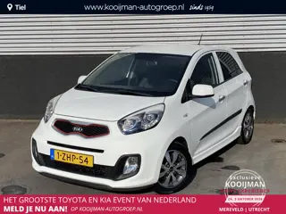 Kia Picanto 1.0 CVVT X-treme Dealeronderhouden, Trekhaak/fietsendragerbeugel, Climate control, Bluet