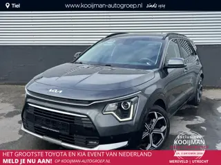 Kia Niro 1.6 GDi Hybrid DynamicLine Navigatie, Parkeersensoren, Achteruitrijcamera, 18" LMV, Adaptie
