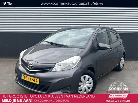 Toyota Yaris 1.0 VVT-i Now Airco, 5-deurs, 1e eign. NL-auto, metallic lak, Centrale deurvergrendelin