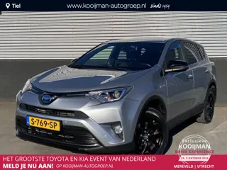 Toyota RAV4 2.5 Hybrid Black Edition Parkeersensoren v&a, achteruitrij camera, elektr. achterklep, k