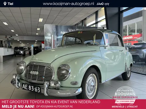 Auto Union 1000 Super Unieke oldtimer | Compleet met boekjes| Rijdt goed| Audi - Auto Union
