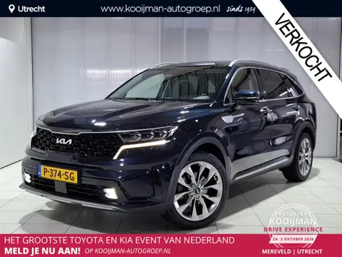 Kia Sorento 1.6 T-GDI Hybrid 2WD DynamicPlusLine 7p. Mega luxe, 100% dealer onderhouden, tot 10 jaar