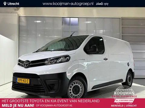 Toyota PROACE Electric Worker Live Extra Range 75 kWh Houten laadvloer , Wandbekleding , Dealer onde