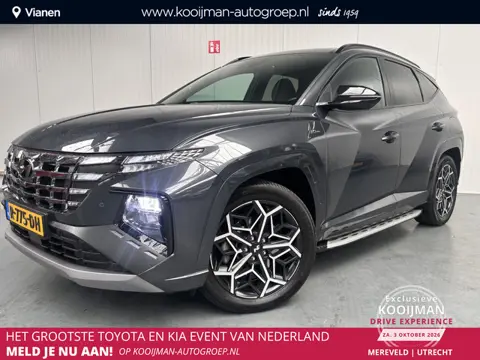 Hyundai Tucson 1.6 T-GDI HEV N Line Sky BOMVOL opties, 1e eigenaar, slechts 62000km!