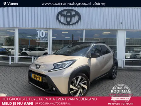 Toyota Aygo X 1.0 VVT-i MT Premium met Cabriodak, JBL, All season, 1e eigenaar, NL auto, slechts 348