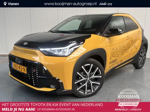 Toyota Aygo X Hybrid 115 GR Sport DEMO KORTING, DIRECT LEVERBAAR, ZEER LUXE AUTO!!!