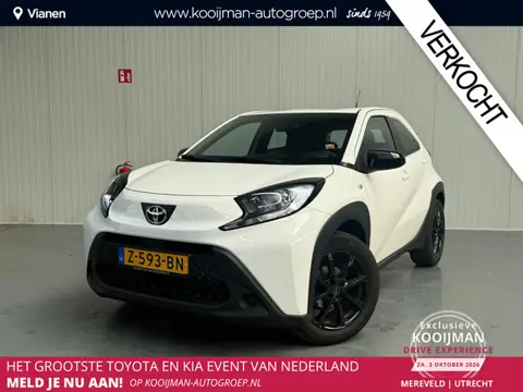 Toyota Aygo X 1.0 VVT-i S-CVT Play Carplay, Zwarte Velgen, Automaat, 1e eigenaar slechts 19814 KM VE