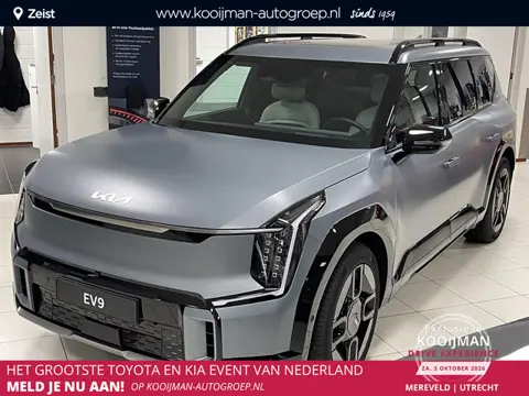 Kia EV9 GT-Line AWD 99.8 kWh Direct Leverbaar | met 4 jaar gratis onderhoud * | Actieprijs rijklaar 