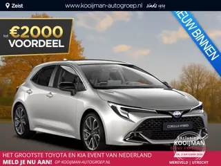 Toyota Corolla Private lease vanaf € 499,- Hybrid 140 Comfort Private lease vanaf € 499,- ! Op basis