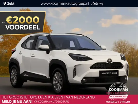 Toyota Yaris Cross 1.5 Hybrid 115 Active Private lease vanaf € 399,- Private lease vanaf € 399,- ! O