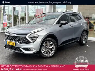 Kia Sportage 1.6 T-GDi Hybrid GT-Line Navigatie | Cruise control Adaptive | Climate contrale | Zwart