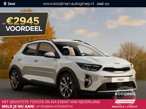 Kia Stonic 1.0 T-GDi MHEV DynamicLine Nu €2.945,- voordeel! Nu tijdelijk extra scherp geprijsd!