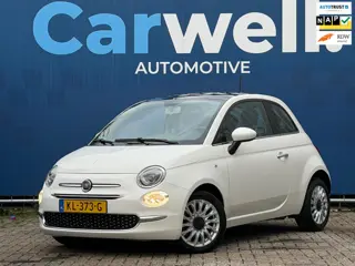 Fiat 500 0.9 TwinAir Turbo Lounge|2e Eigenaar|Airco|Pano|Carplay|Bleutooth|PDC|LMV|ElektrischeRamen|