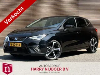 SEAT Ibiza 1.0 EcoTSI FR Carplay / Clima / Led / Lm Velgen / Sportstoelen