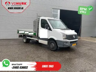 Volkswagen Crafter 35 2.0 TDI Open laadbak/ Kipper/ Tacho/ Dubbel lucht/ 3.5t Trekverm./ Gev.stoel/ 