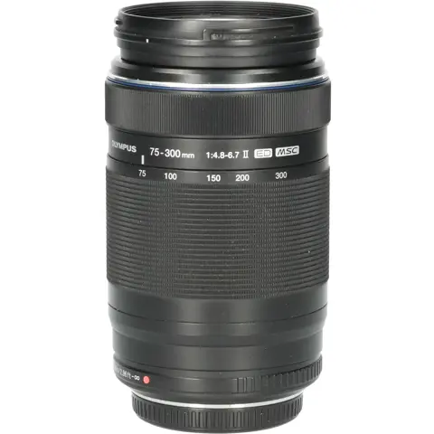 Tweedehands Olympus M.Zuiko Digital ED 75-300mm f/4.8-6.7 II - Zwart CM0006