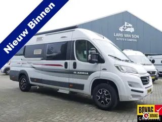 Adria Twin 640 SLX, Lengtebedden, Koni dempers, Bearlock