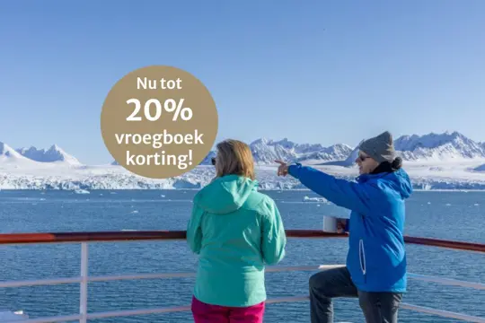Avontuurlijke minicruise Spitsbergen zaterdag - donderdag