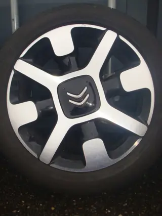 17 inch Originele Bicolor Citroën C3/C4 Cactus Velgen 4x108