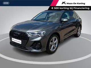 Audi Q3 35TFSI 150PK S-Line · Camera · Trekhaak · Panoramadak · Stoelverwarming · Apple/Android Car 
